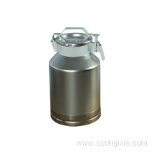 10L small milk can Aluminum Milk Sealed Bucket